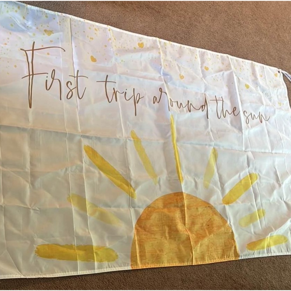 First birthday banner